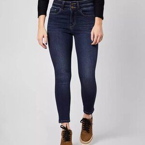 NWT Flying Monkey High Rise Dark Blue Wash Stretchy Skinny Jeans